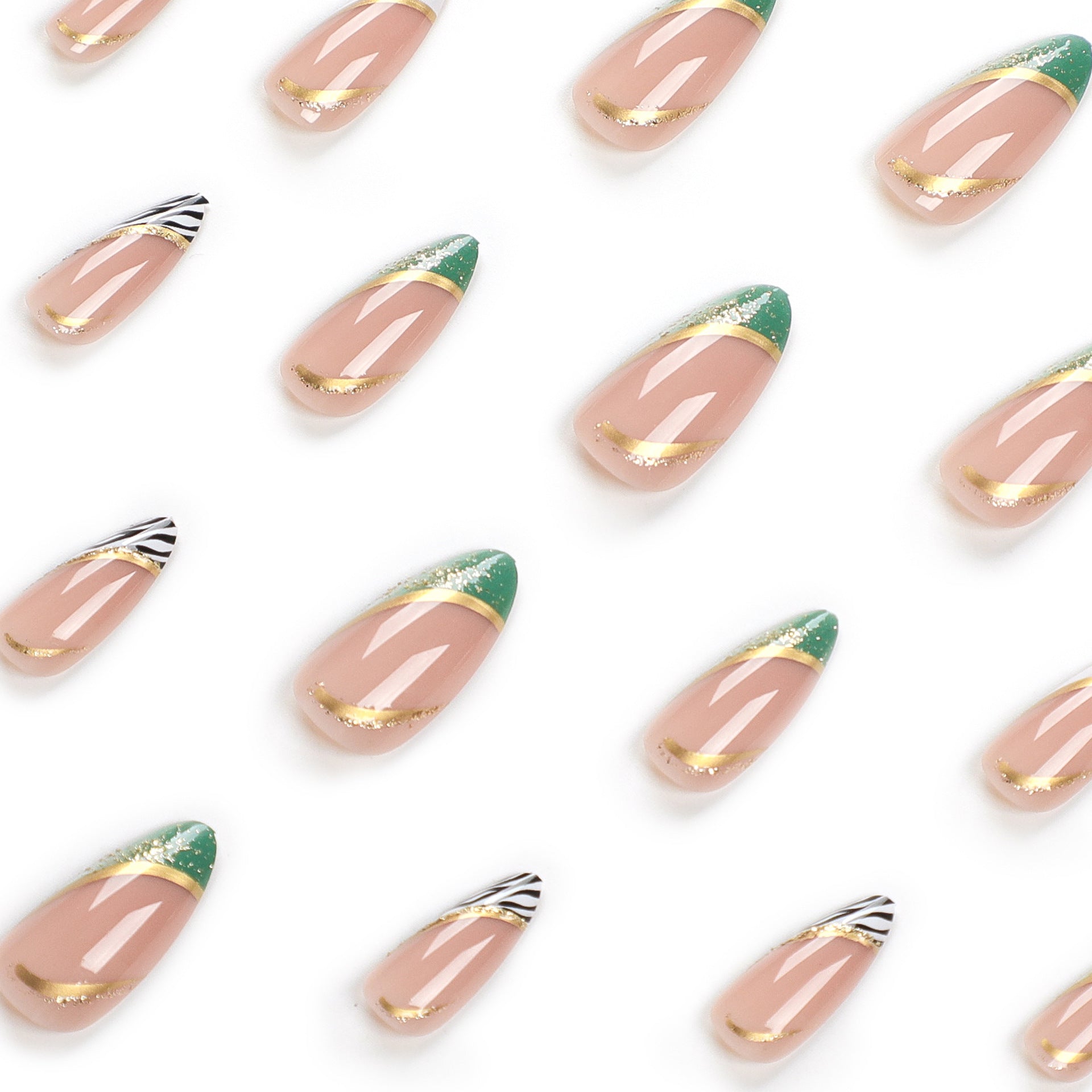 Wholesale Plastic Line Short Nail Art Pieces